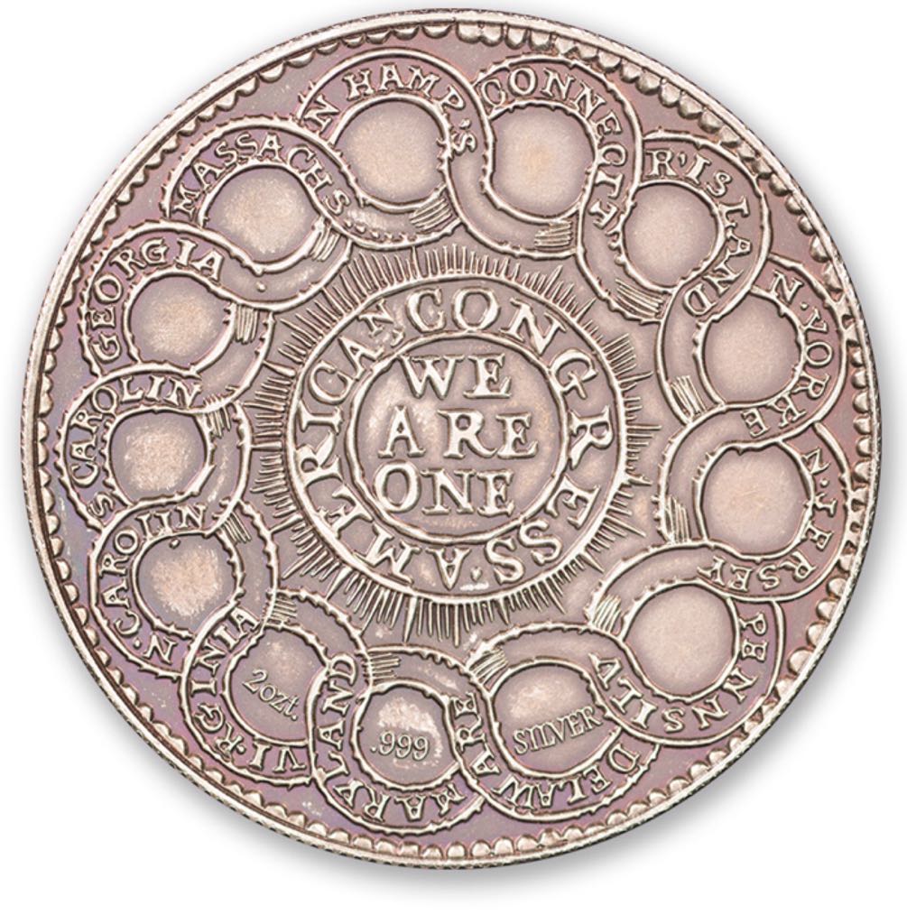 Colonial Tribute Series - The Continental Dollar  coin collectible - Main Image 2
