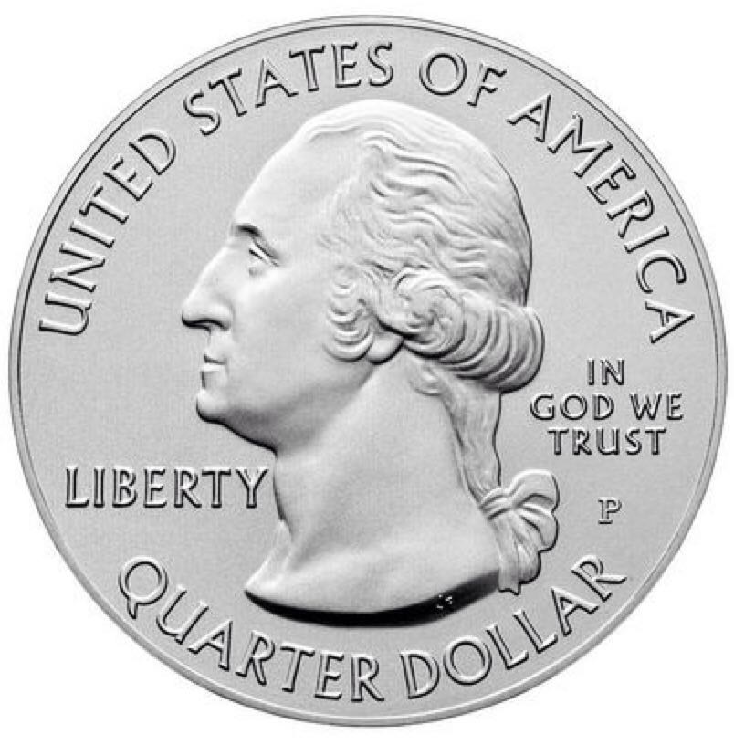 America The Beautiful 5 Oz Pictured Rocks  coin collectible - Main Image 2