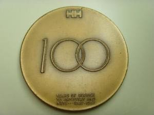 Handy & Harman Centenary Medal  coin collectible - Main Image 2