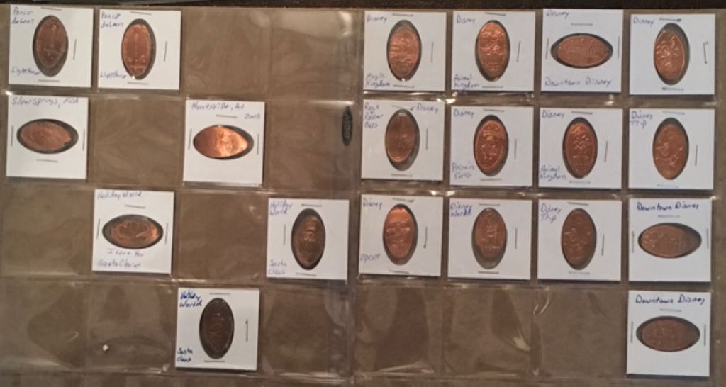 Various Vacations - Elongated Penny Smashed Pressed  coin collectible - Main Image 2