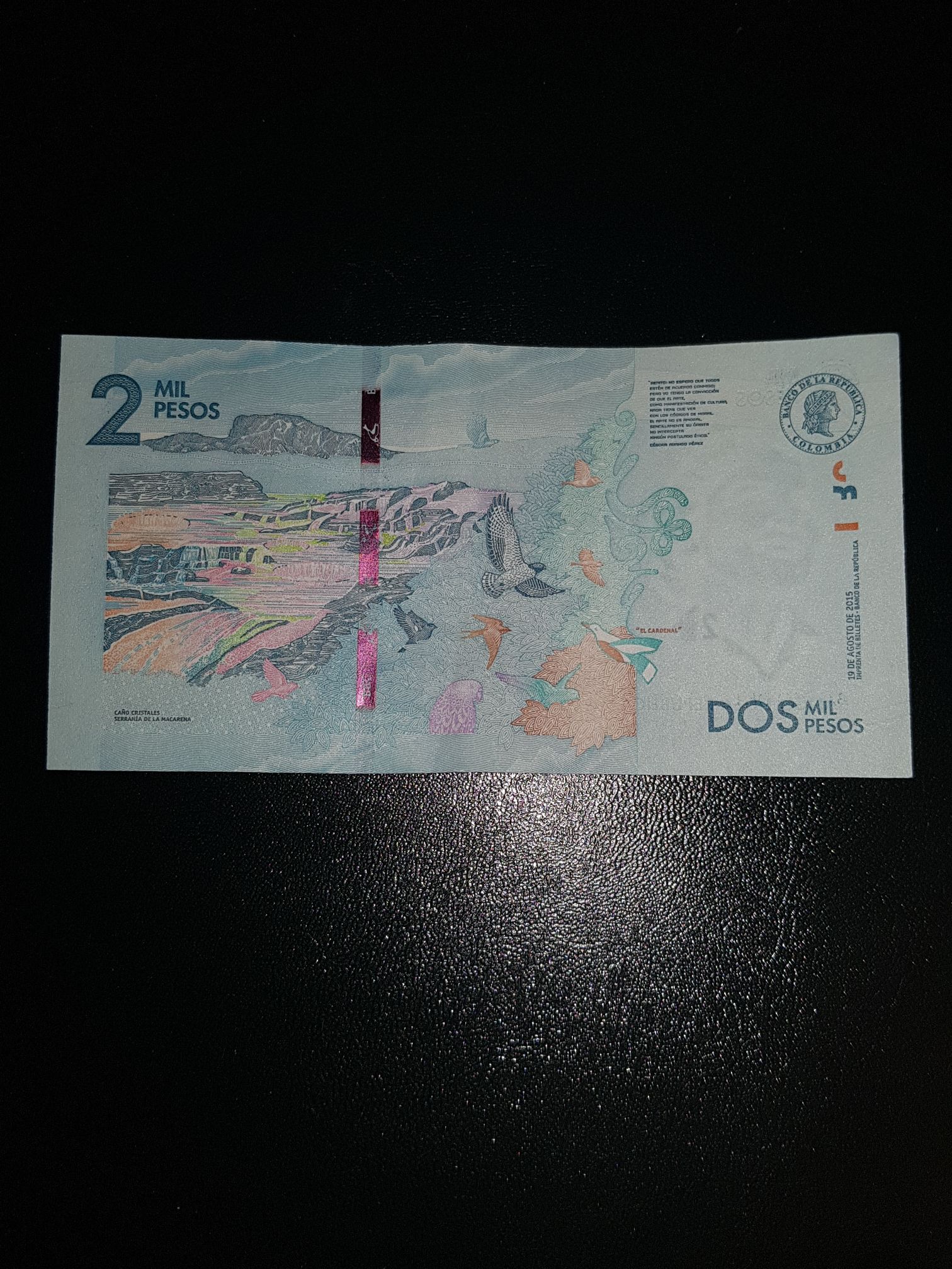 2 Mil Pesos  coin collectible - Main Image 2