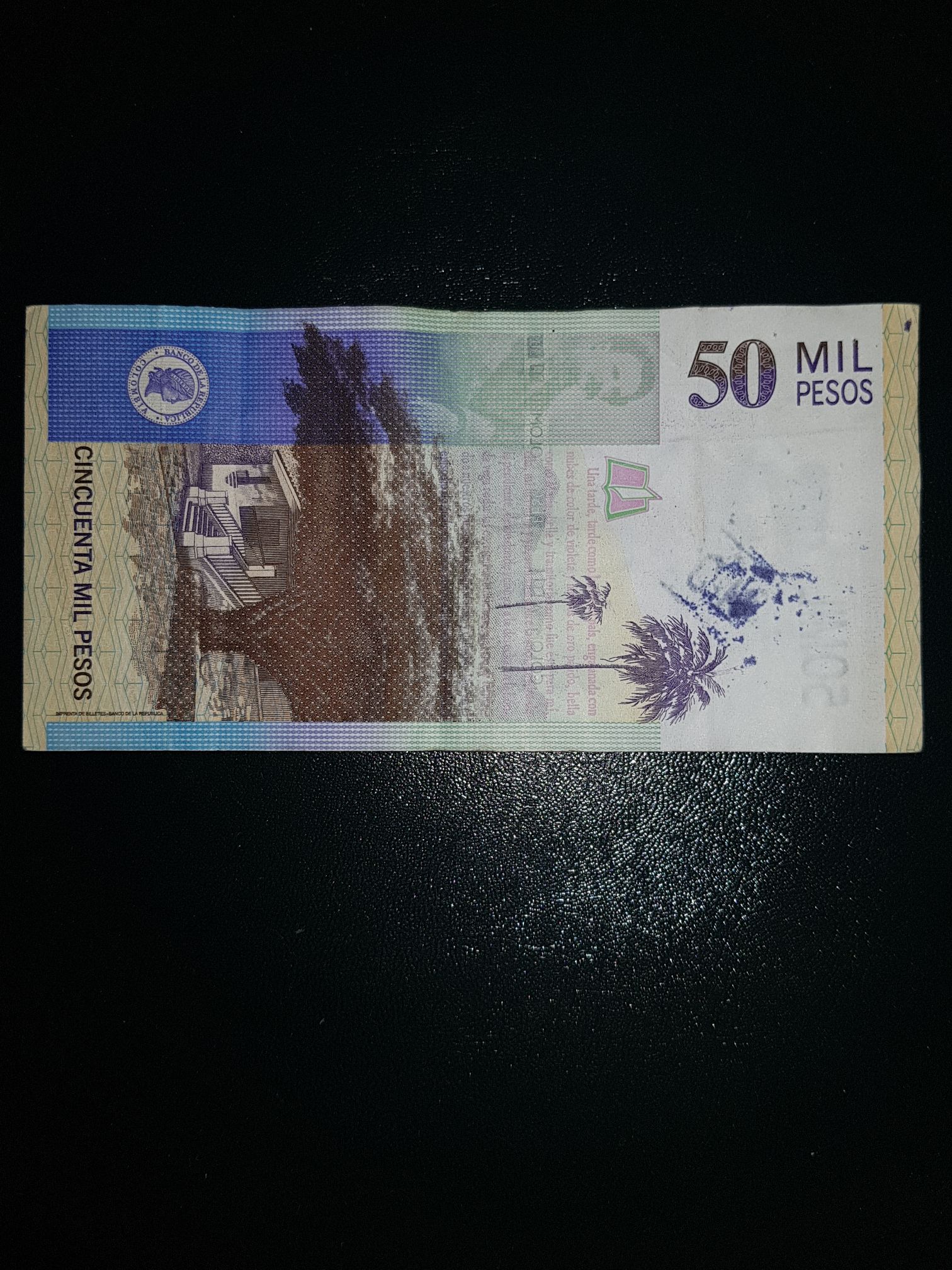 50 Mil Pesos  coin collectible - Main Image 2