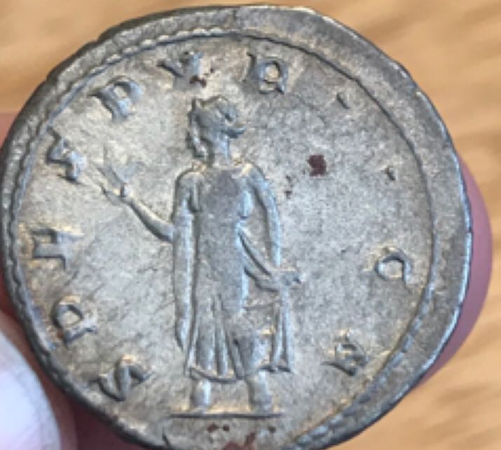 Herennius Etruscus (As Caesar) Antoninianus  coin collectible - Main Image 2