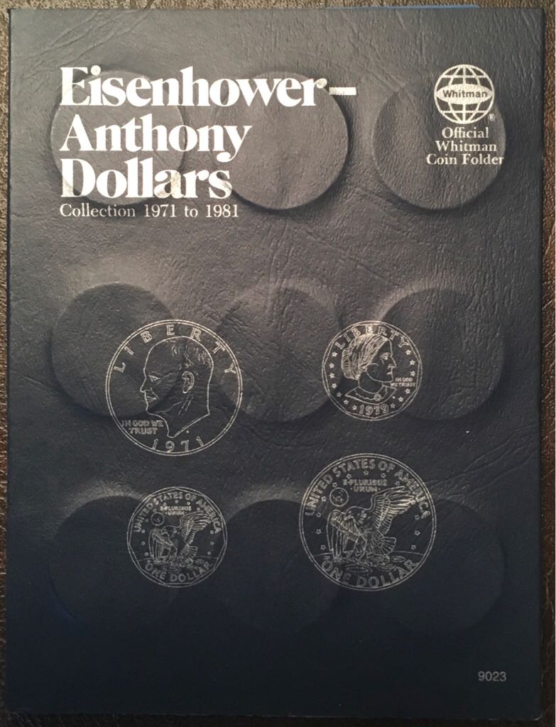 Coin Book 100 - Dollars - Eisenhower-n-Anthony Silver 1971 - 1981  coin collectible - Main Image 2