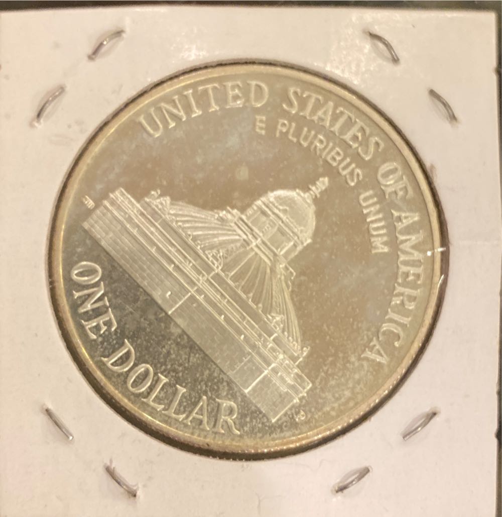 Library Of Congress Silver Dollar - 2000  coin collectible - Main Image 3