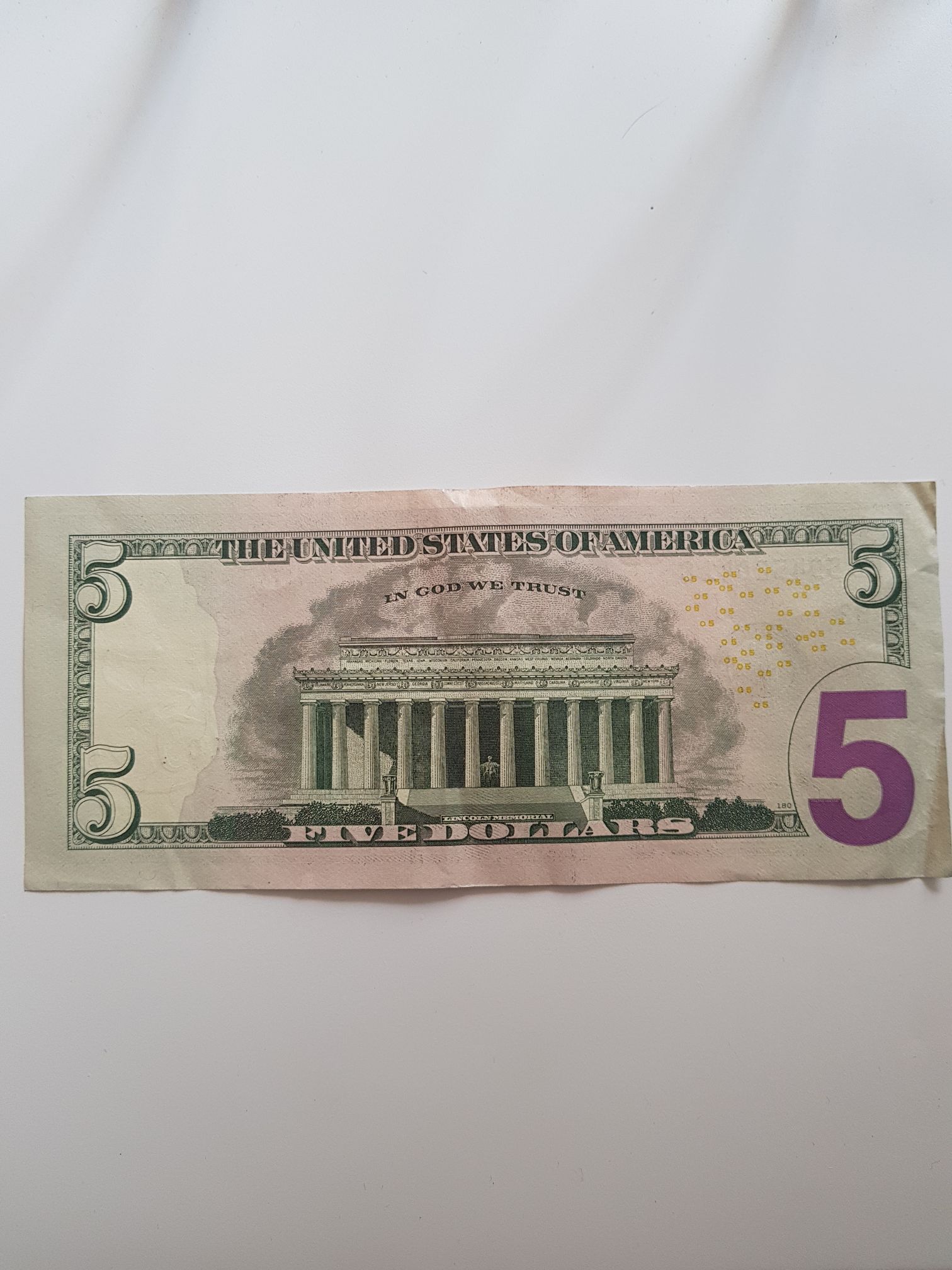 Five Dollars  coin collectible - Main Image 2