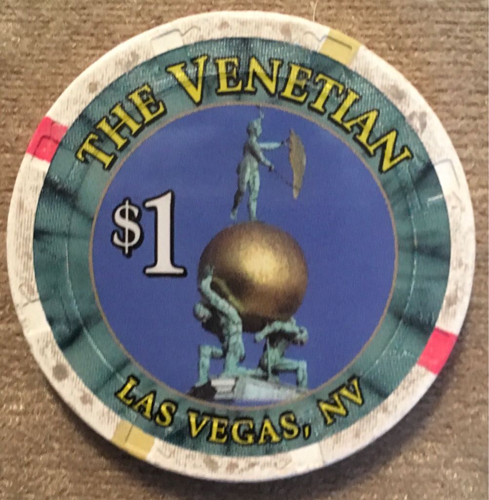 Vegas Tokens - The Venetian Las Vegas $1  coin collectible - Main Image 2