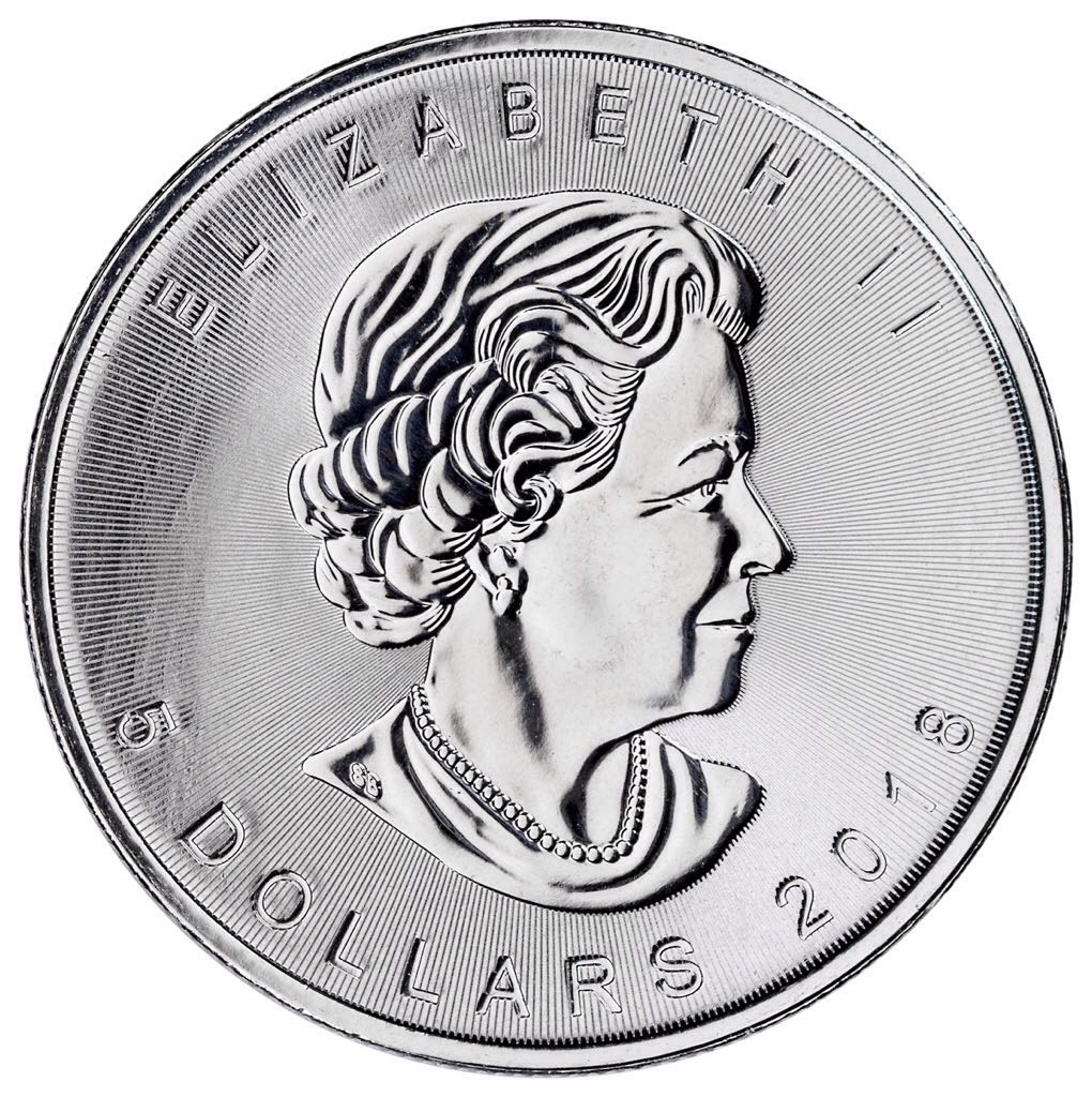 Canada 1 Oz Incuse Silver Maple Leaf  coin collectible - Main Image 2