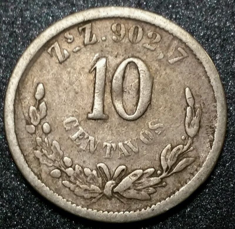 Foreign - Republica Mexicana 1888 - 10 Peso  coin collectible - Main Image 2