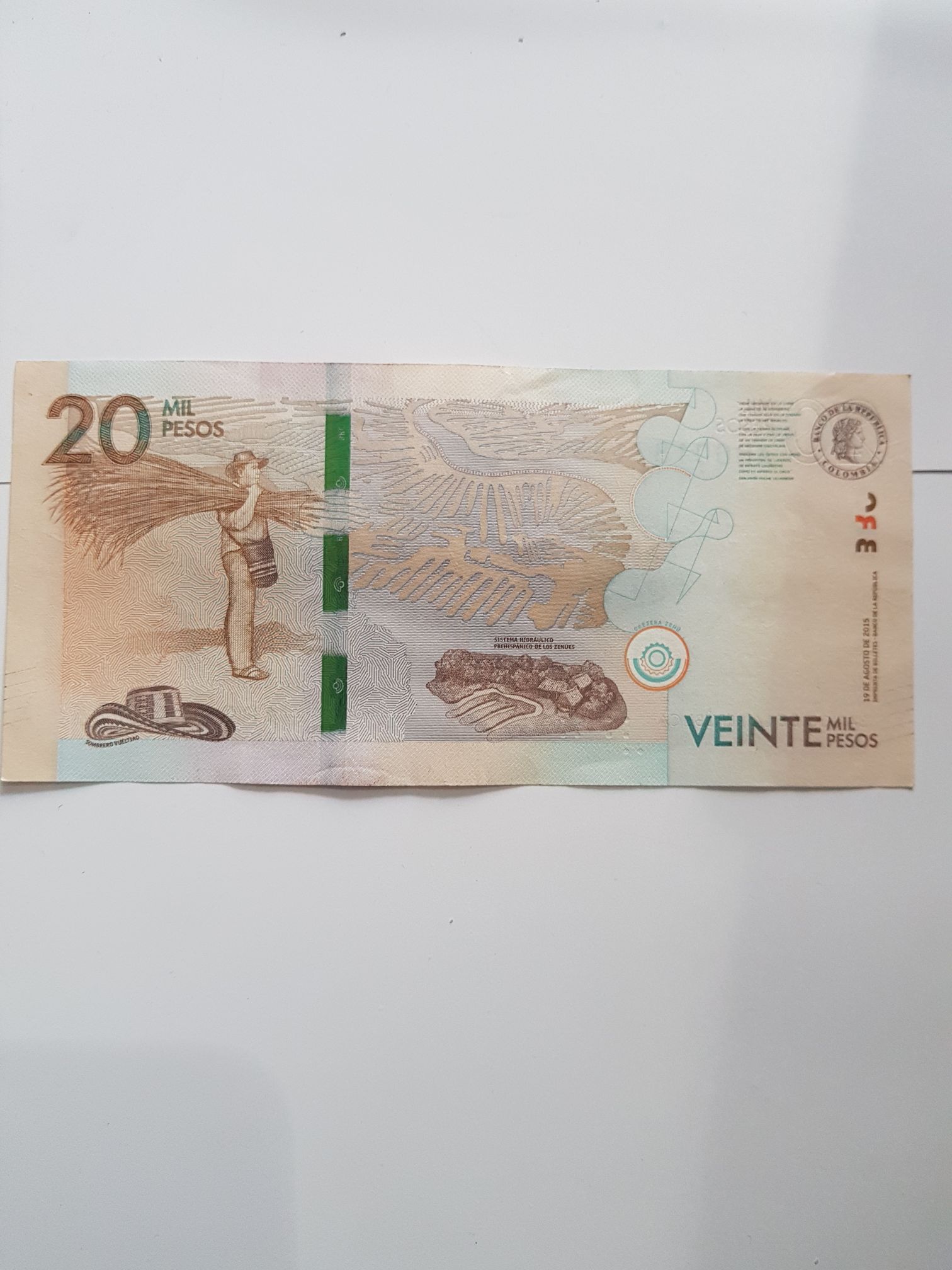 20 Mil Pesos  coin collectible - Main Image 2