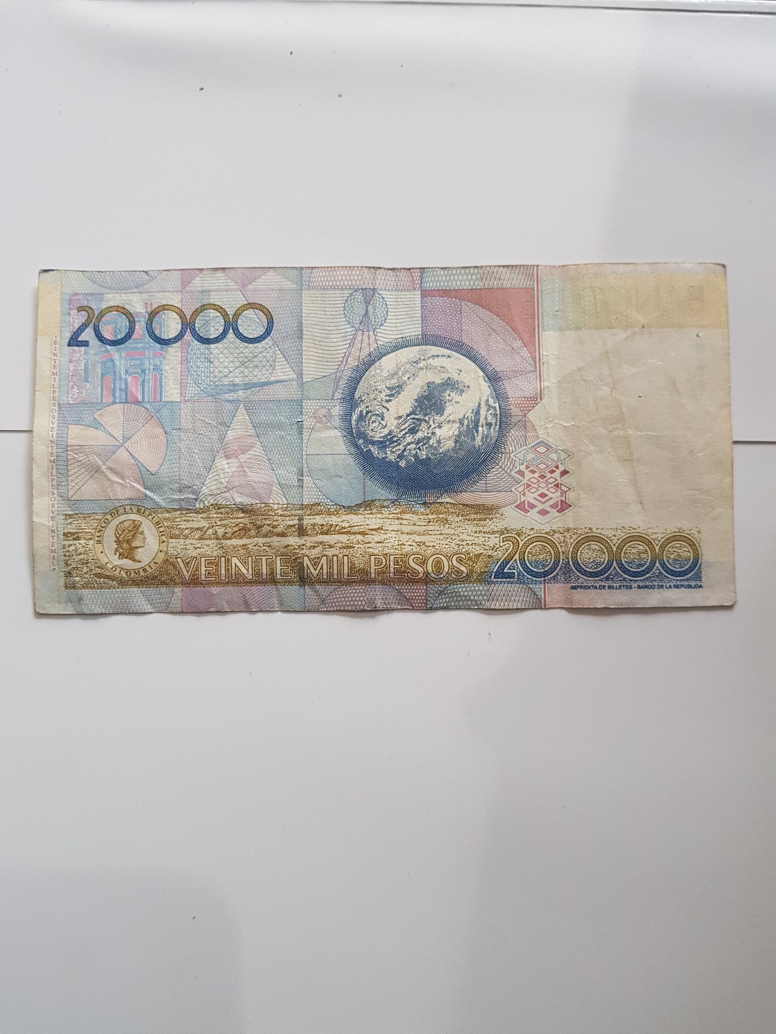 20000 Veinte Mil Pesos  coin collectible - Main Image 2