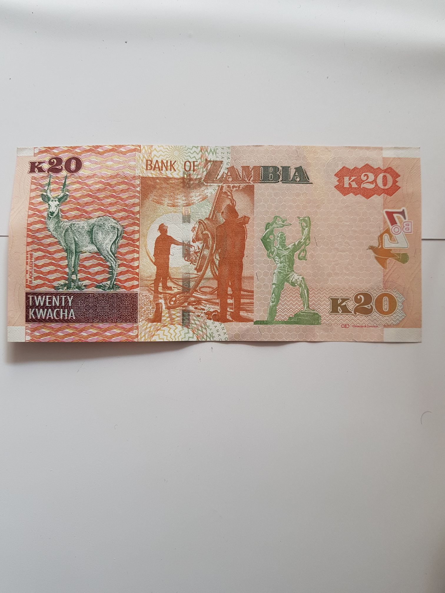 20 Kwacha  coin collectible - Main Image 2