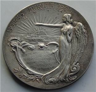 Joseph Chamberlain, Visit To South Africa Medal  coin collectible - Main Image 2