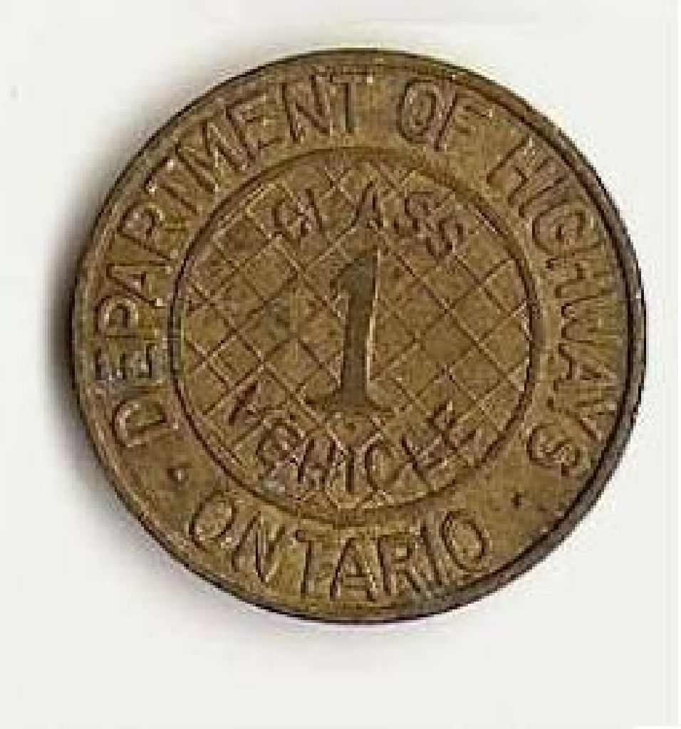 Department Of Highways Ontario  coin collectible - Main Image 2