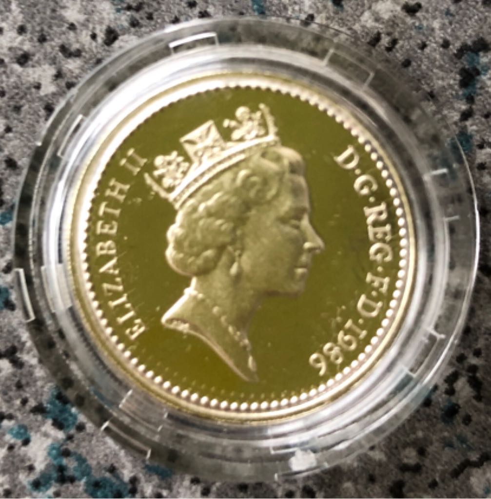 £1 Flax Plant  coin collectible - Main Image 2