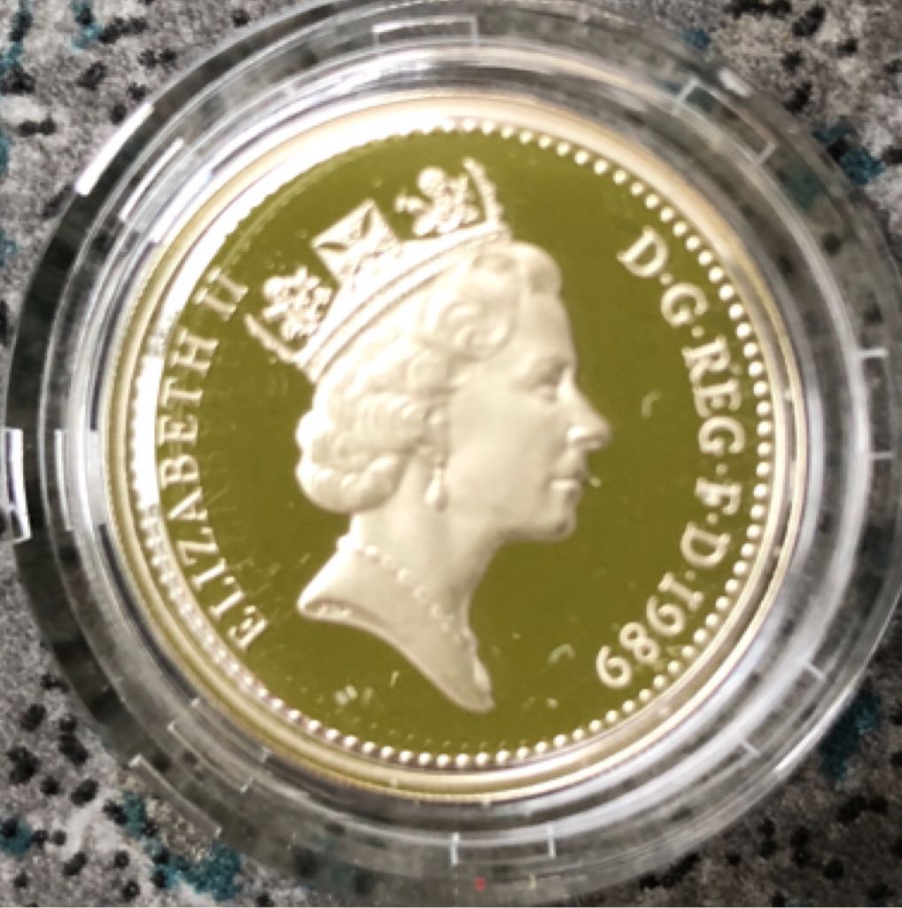 £1 Scottish Thistle  coin collectible - Main Image 2