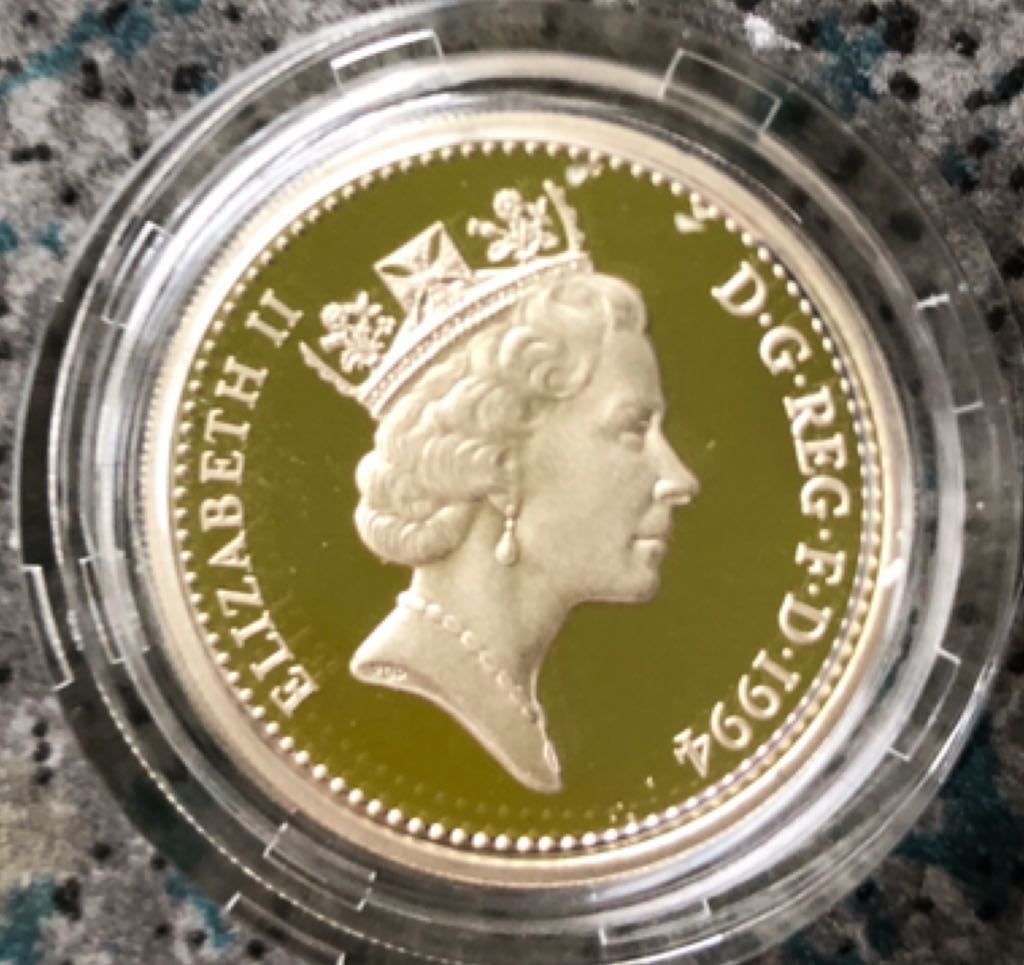 1994 Scottish Lion  coin collectible - Main Image 2