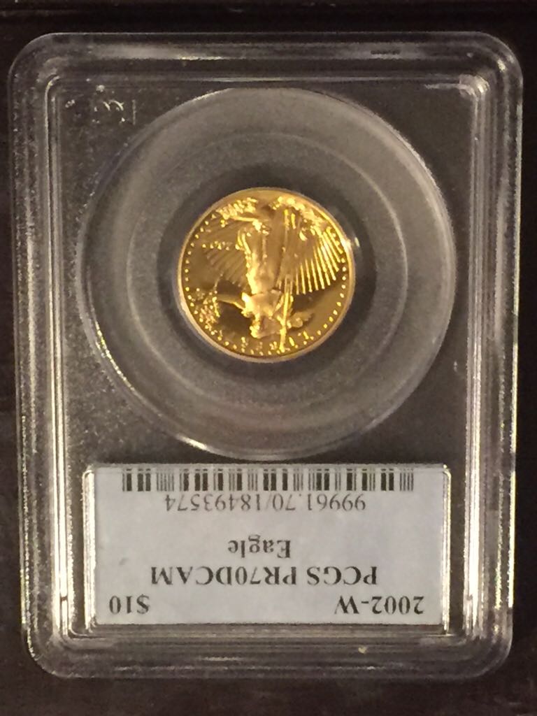 2002 W Eagle  coin collectible - Main Image 1