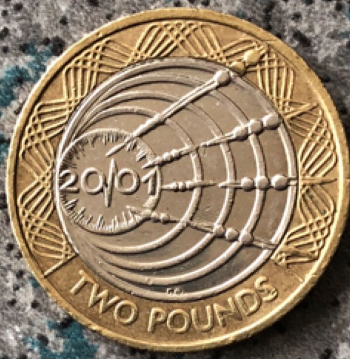 2001 £2 Marconi  coin collectible - Main Image 1