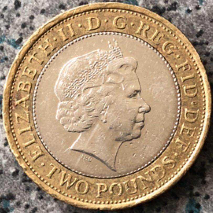 2008 £2 Olympic Handover Beijing  coin collectible - Main Image 2