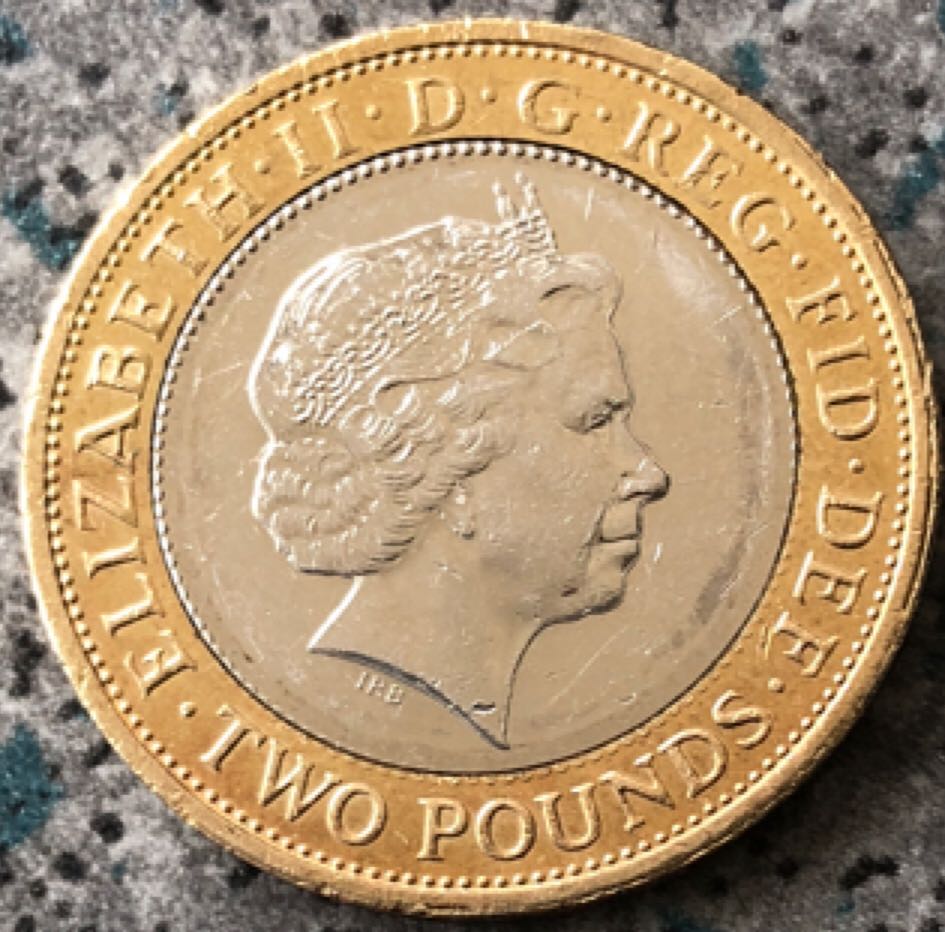 2011 £2 King James Bible  coin collectible - Main Image 2