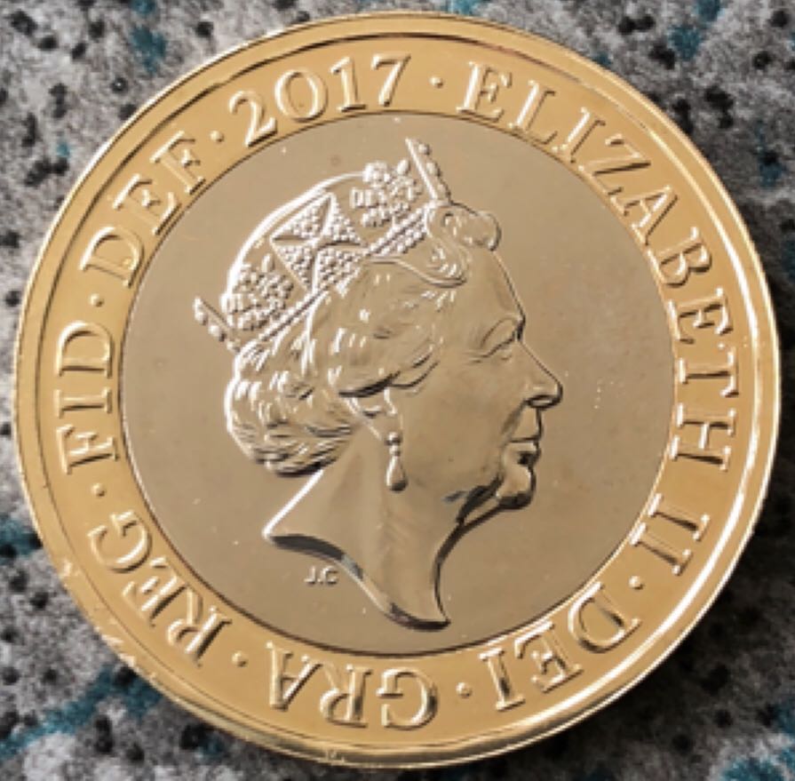 2017 £2 Jane Austin  coin collectible - Main Image 2