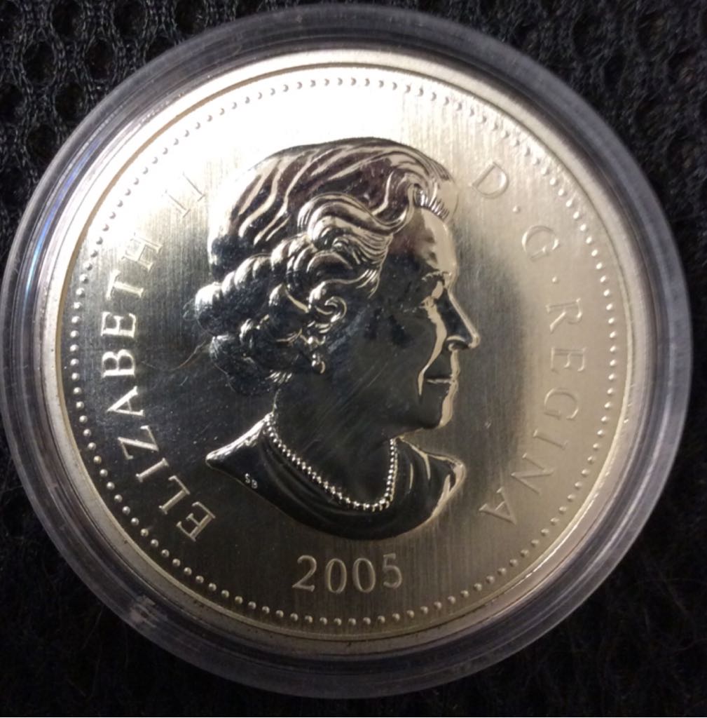 Canadian Five Dollar  coin collectible - Main Image 2
