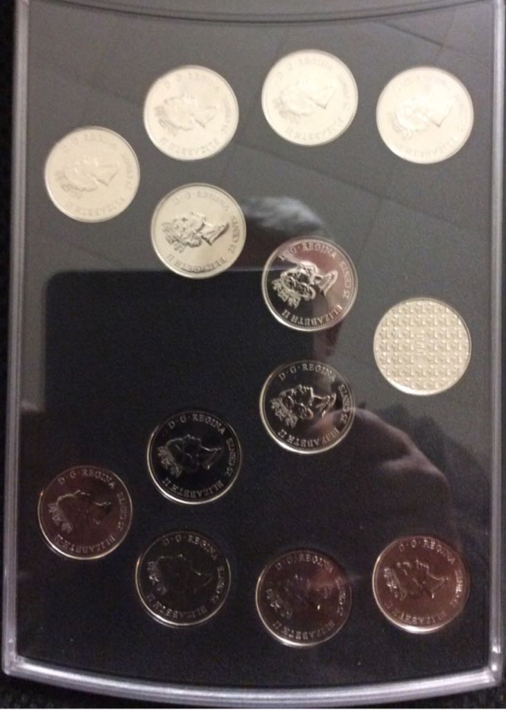 2000 Canadian Millenium 12 Coin Uncirculated Niclel/RCM Set  coin collectible - Main Image 2