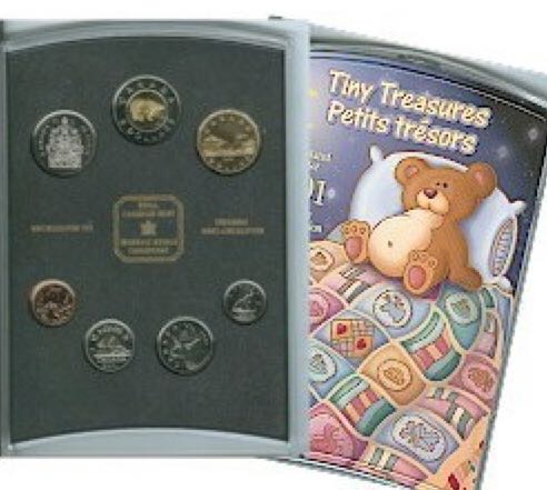 2002/1952 Tiny Treasure Uncirculated Coin Set /RCM  coin collectible - Main Image 2