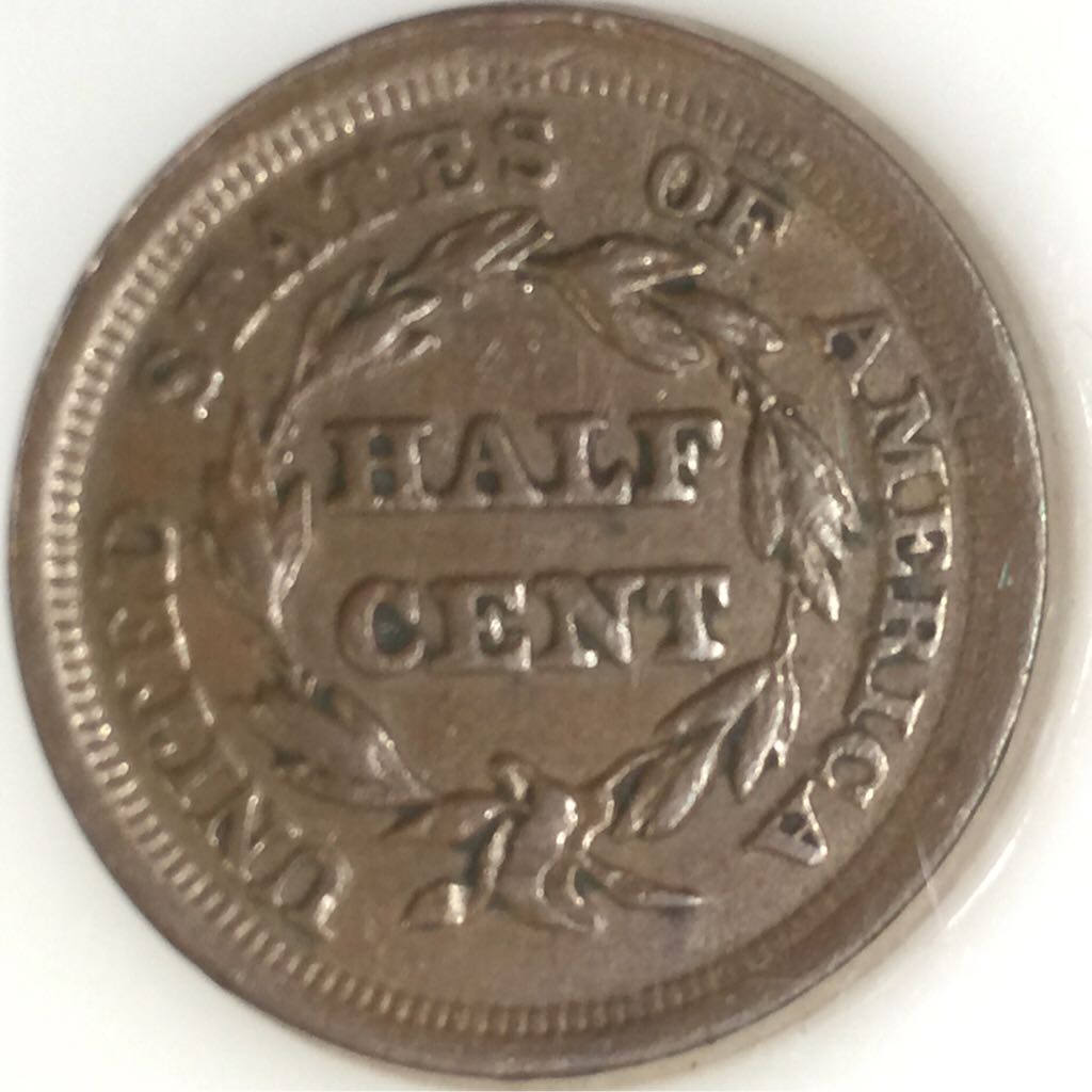 Half Cent  coin collectible - Main Image 2