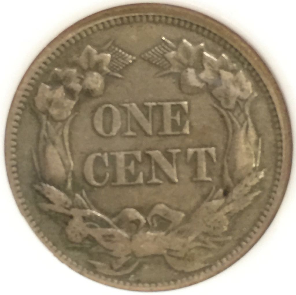 1858 Cent, Flying Eagle  coin collectible - Main Image 2