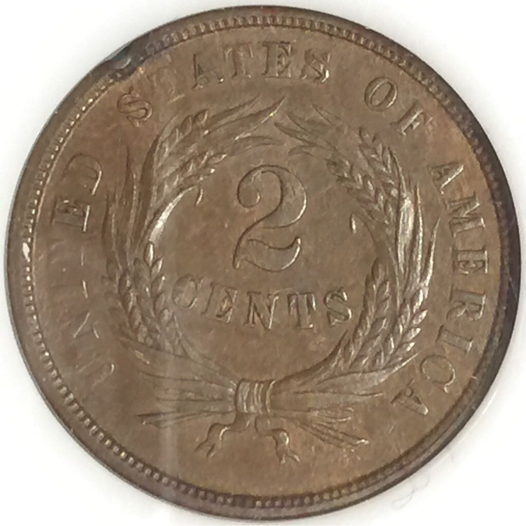 Two Cent Piece  coin collectible - Main Image 2