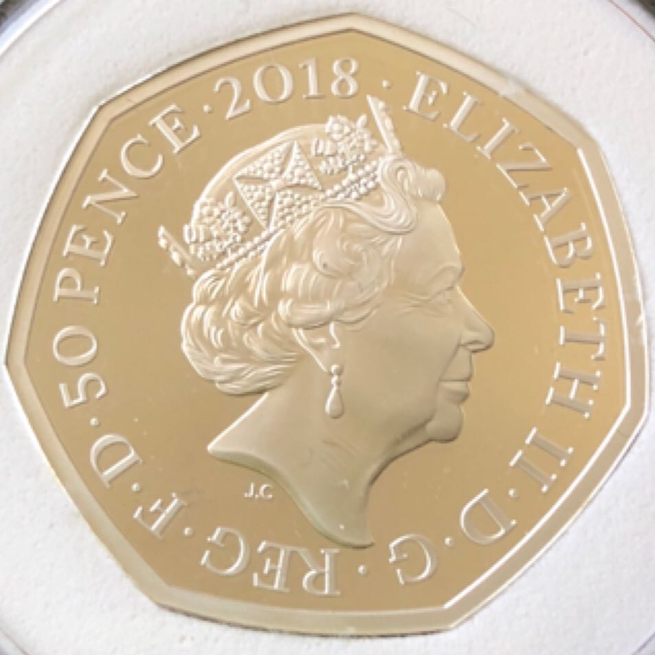 2018 50p Peter Rabbit  coin collectible - Main Image 2