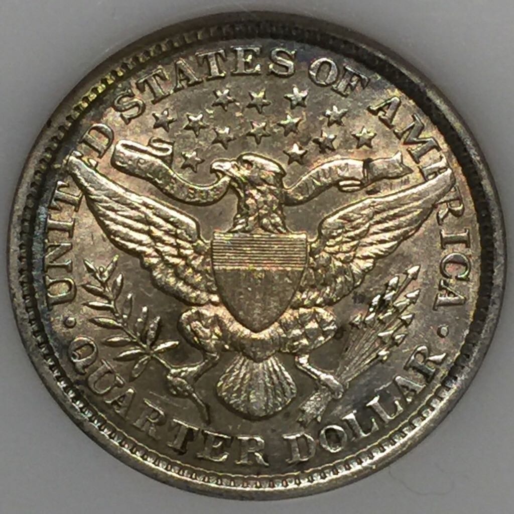 1892 Quarter, Barber  coin collectible - Main Image 2