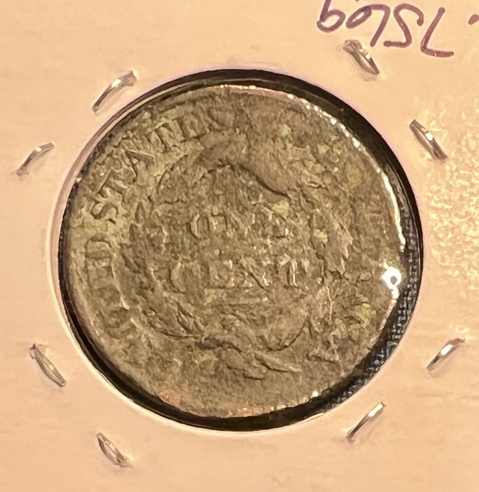 1826 Coronet Head Large Cent  coin collectible - Main Image 4