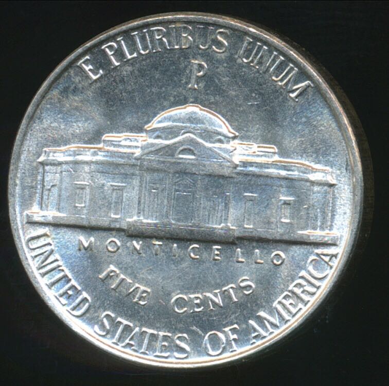 Nickel 1942  coin collectible - Main Image 2