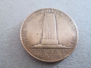 Signing Of The Armistice, Tenth Anniversary Medal  coin collectible - Main Image 2