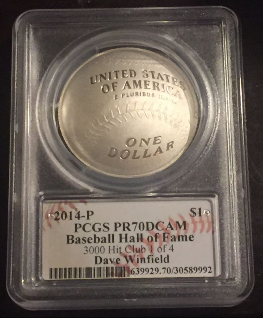 2014 P Dave Winfield coin collectible - Main Image 2