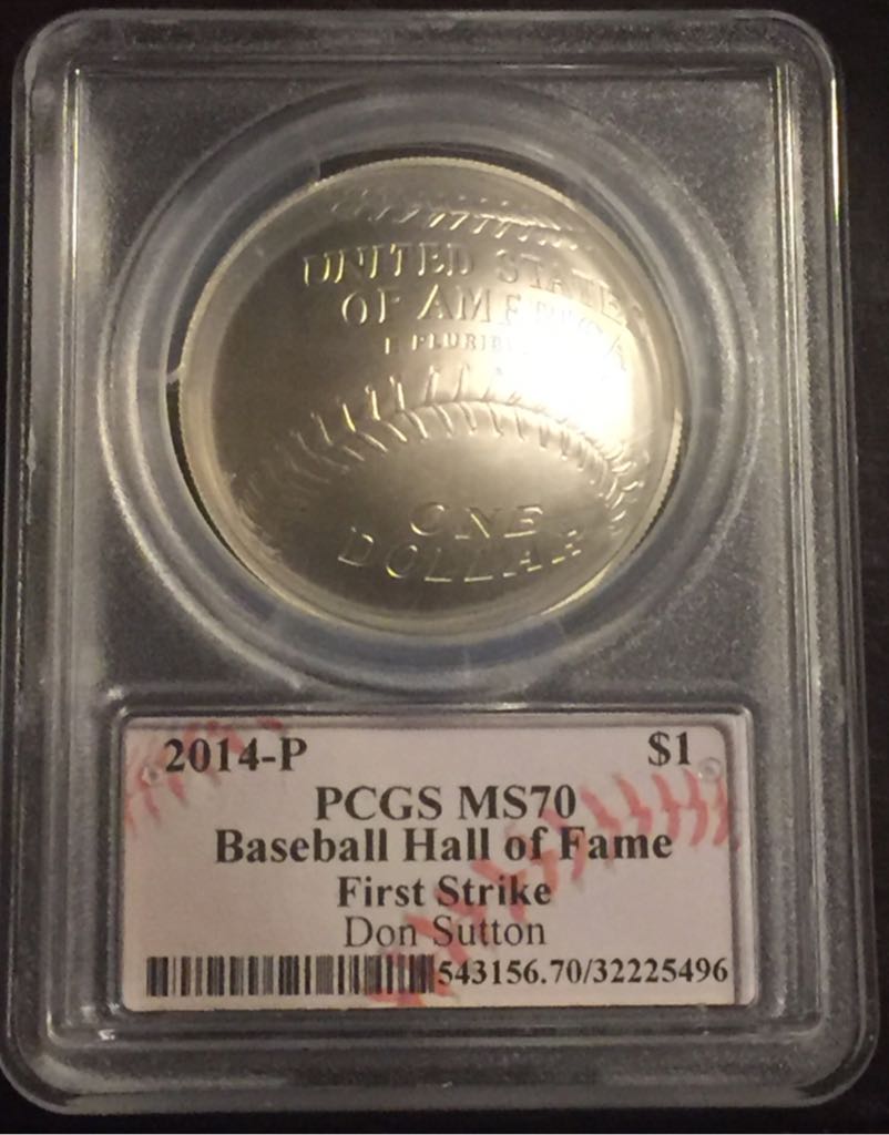 2014 P Don Sutton  coin collectible - Main Image 2