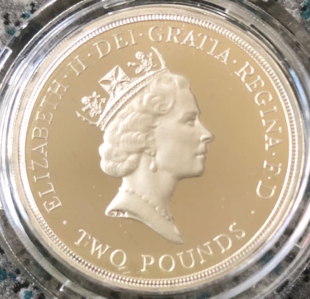 1995 £2 End Of WW2  coin collectible - Main Image 2