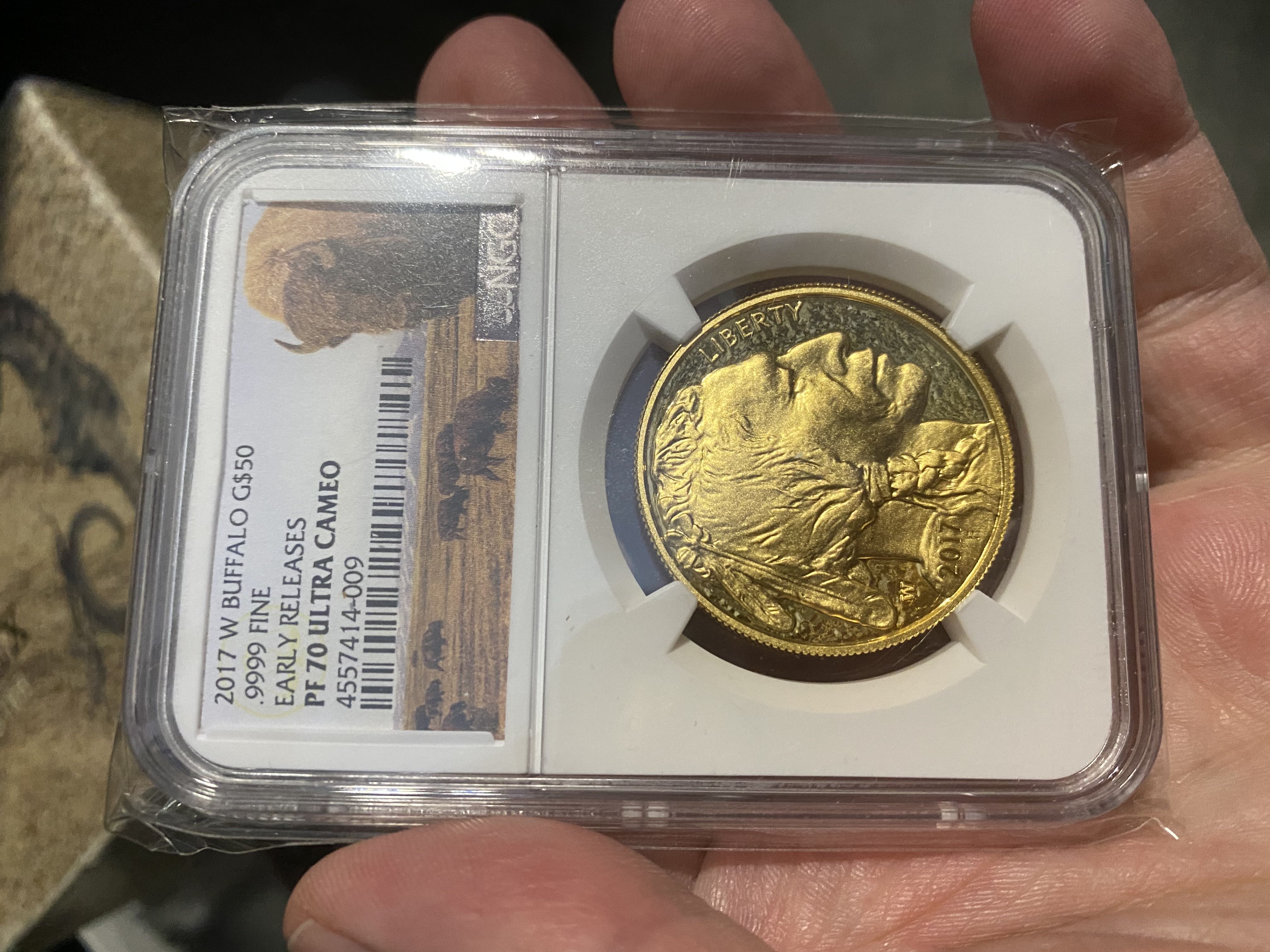 Gold Buffalo Proof  coin collectible - Main Image 3