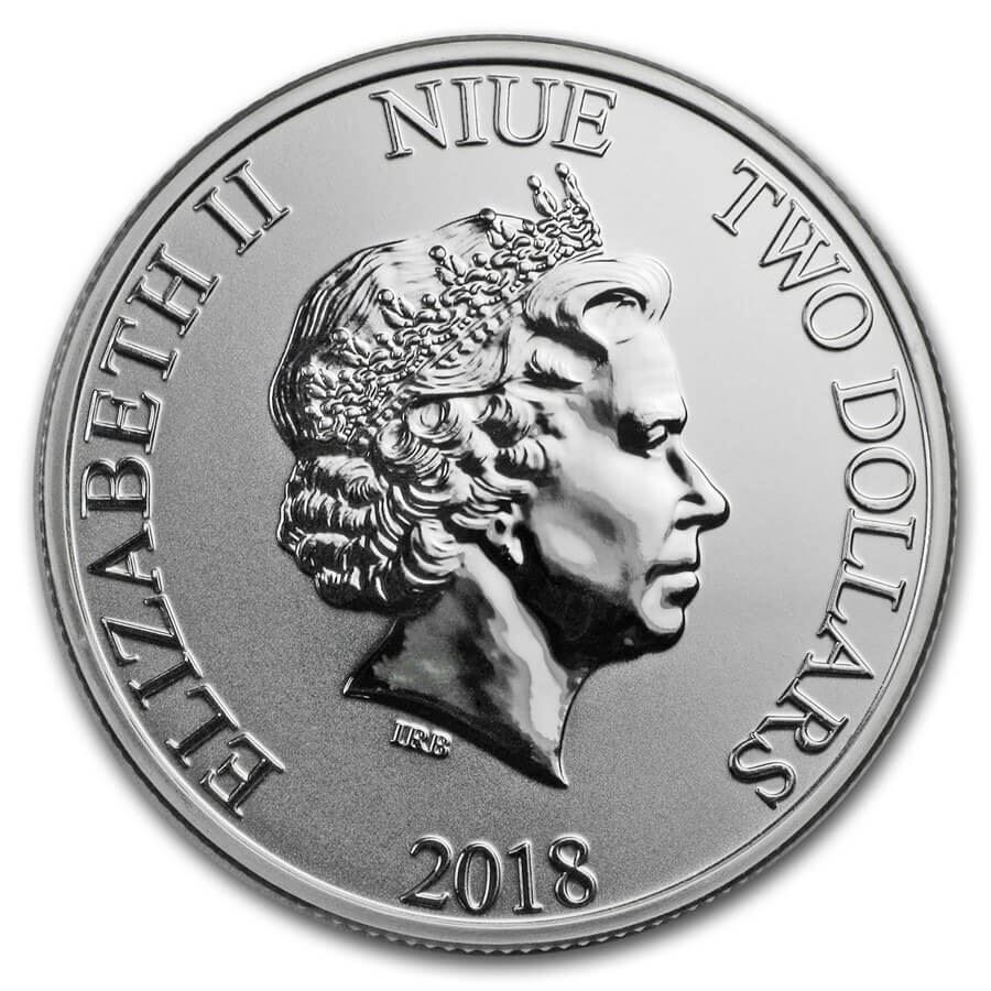 Niue Silver Disney Mickey Year of the Dog   coin collectible - Main Image 2