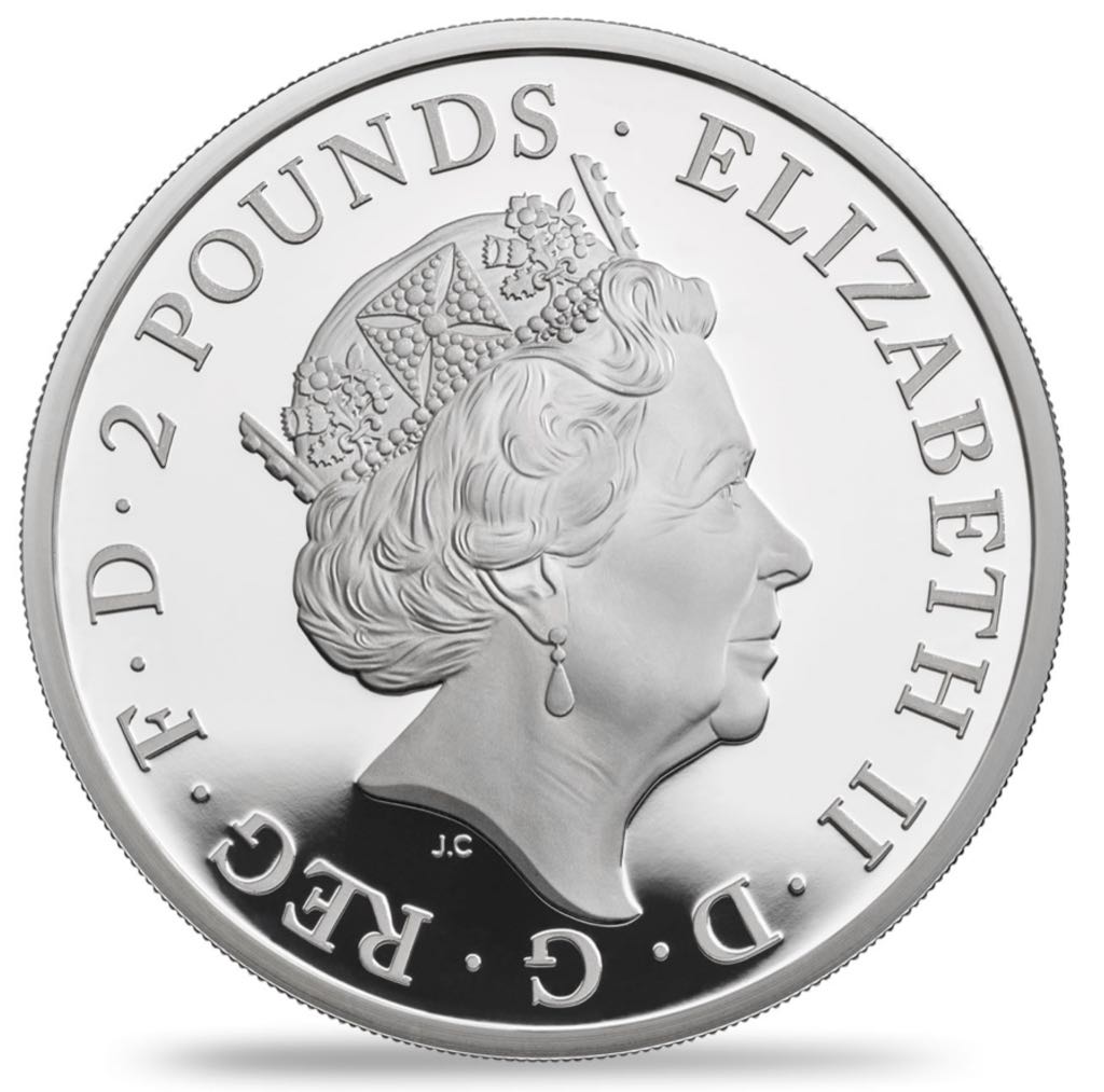 Queen’s Beasts - The Black Bull Of Clarence  coin collectible - Main Image 2