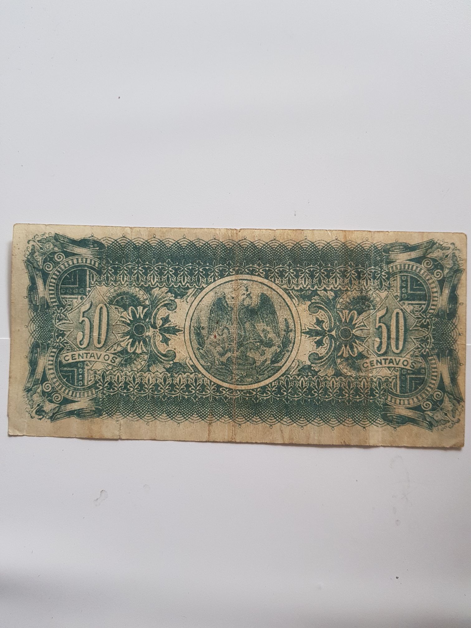 Billete De .50 Centavos ( Durango)  coin collectible - Main Image 2