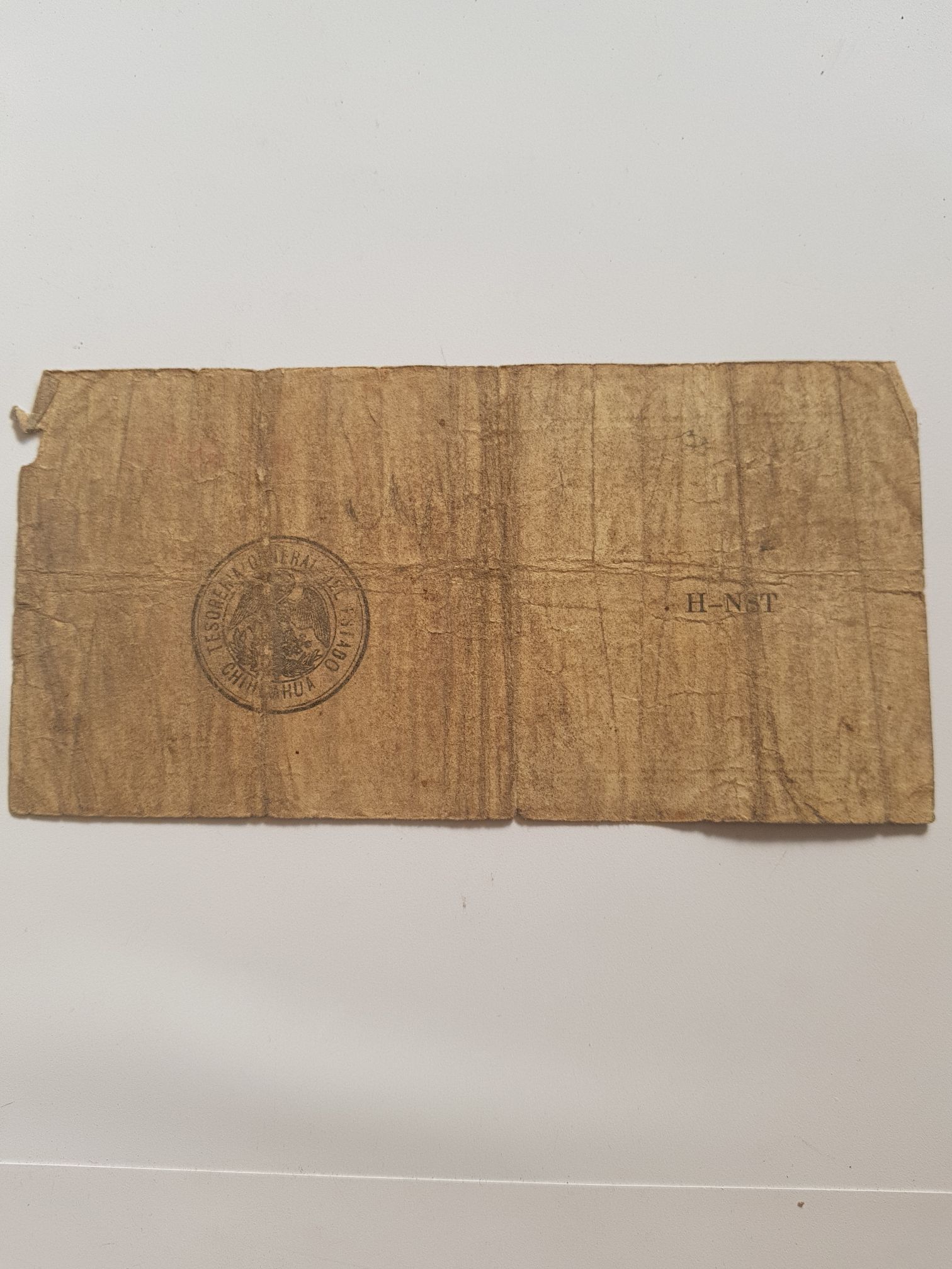 Billete De .25 Centavos ( Chihuahua)  coin collectible - Main Image 2