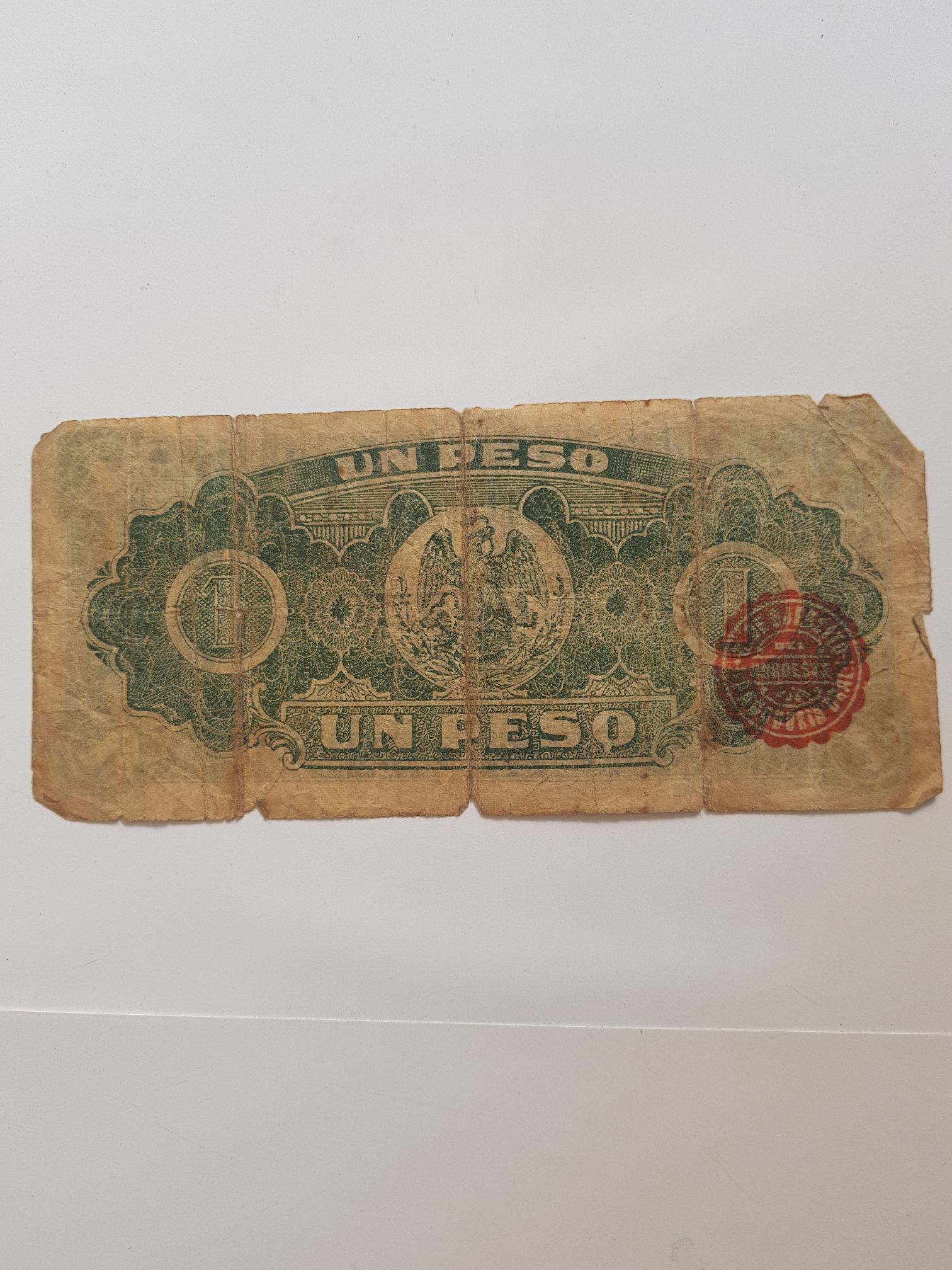 Billete De 1 Peso ( Ejército Del Noroeste)  coin collectible - Main Image 2