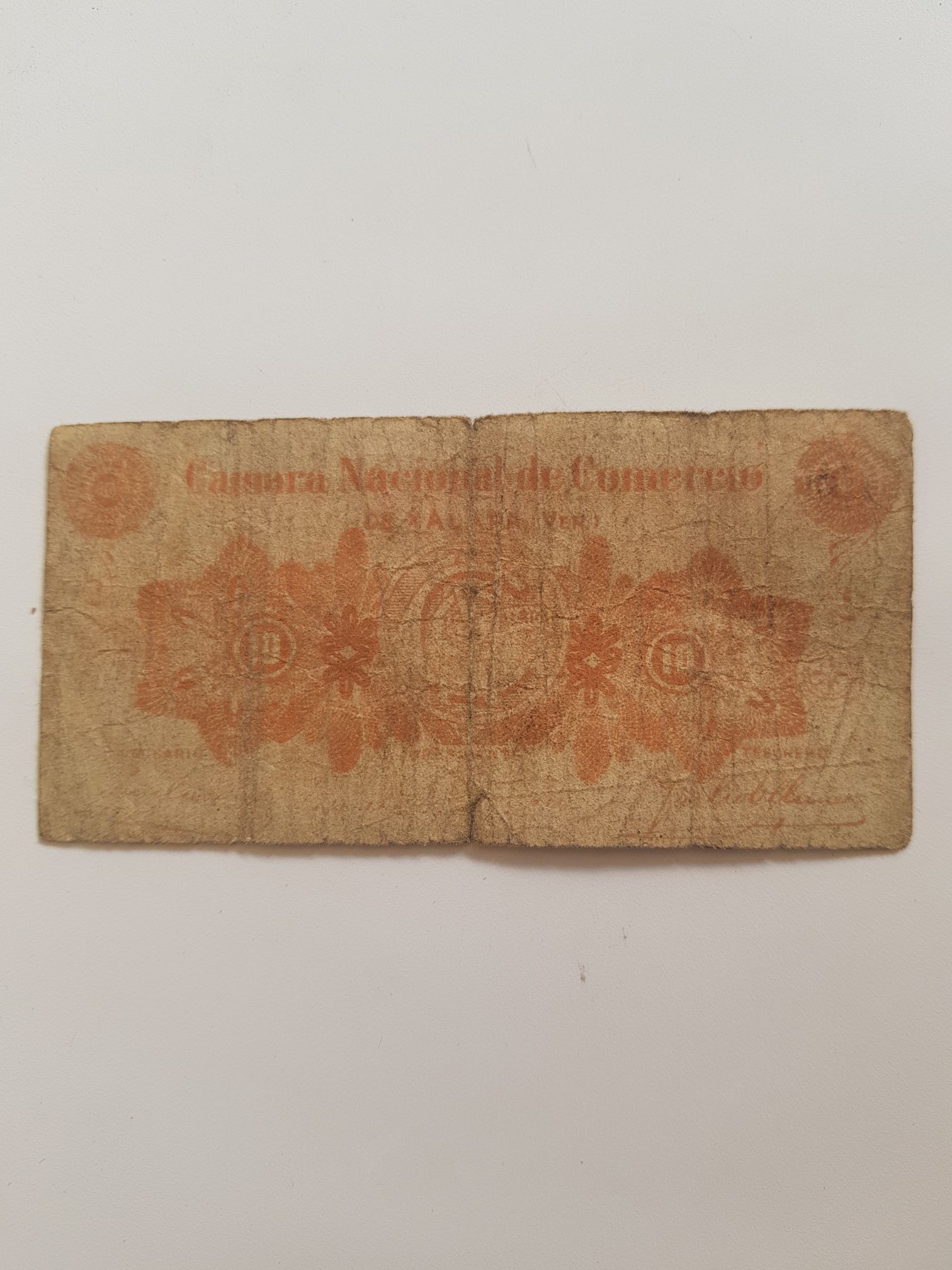 Billete De .10 Centavos ( Xalapa Ver)  coin collectible - Main Image 2