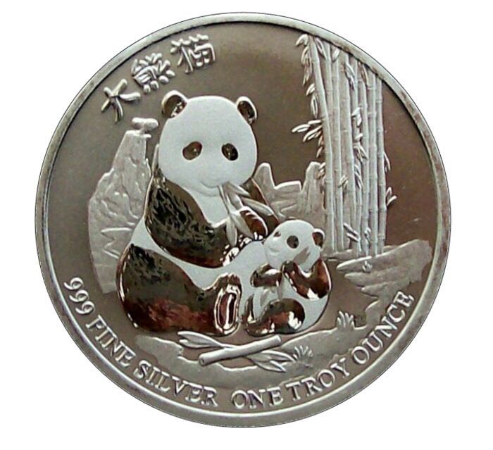 Niue Panda - Silver 1oz  coin collectible - Main Image 1