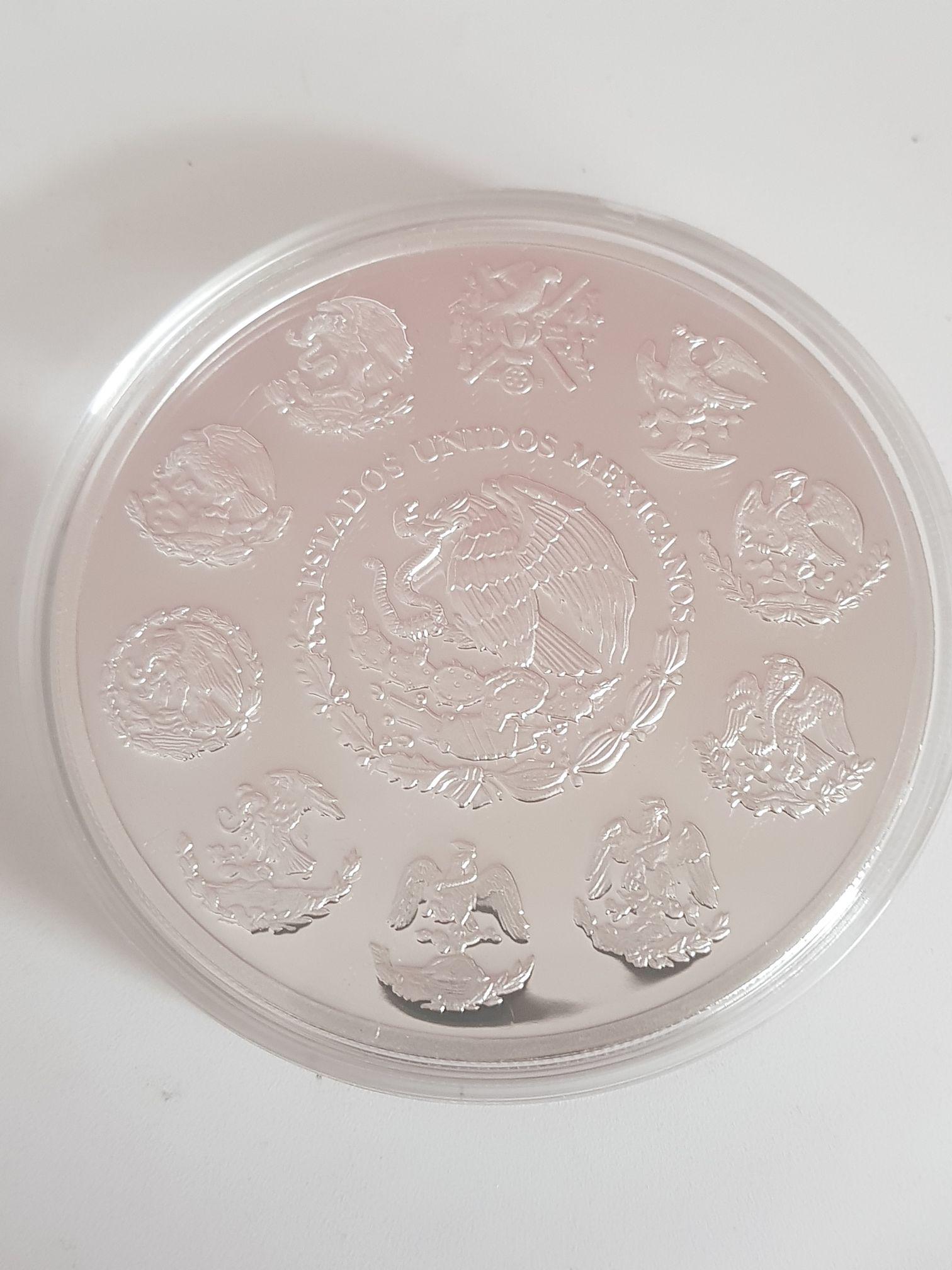 5 Onzas De Plata  coin collectible - Main Image 2