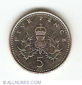 Great Britian 5 Pence 2003  coin collectible - Main Image 2